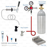 1 Tap Single Home Brew Kegerator Conversion Kit! Keezer Beer Ball Lock Corny Keg Star Beverage Supply Co.