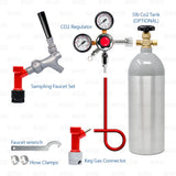 Portable Home Brew Ball Pin Lock Corny Party Keg Sampling Faucet Dispensing Kit Star Beverage Supply Co.