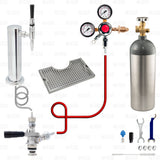 Guinness Nitro Stout Tower Kegerator Keezer Conversion Kit + 5lb Nitrogen Tank Star Beverage Supply Co.