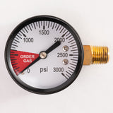 CO2 or Nitrogen Regulator High Pressure Tank Gauge 3000psi 1/4" NPT Threads Star Beverage Supply Co.