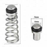 Ball Lock Corny Keg Post Set Stainless Steel 19/32-18 Threads Post + Poppet Star Beverage Supply Co.