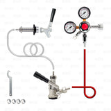 1 Tap Domestic Keg Beer Kegerator Conversion Kit! CO2 Regulator + USA Sankey D Star Beverage Supply Co.