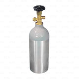 2.5LB CO2 Tank Aluminum Beer Gas Cylinder For Kegerator Keezer DOT CGA320 Valve freeshipping - Star Beverage Supply Co.