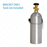 5lb CO2 Tank Wall Anchor Mounting Bracket with Adjustable Steel Chain Hook Latch freeshipping - Star Beverage Supply Co.