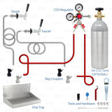 2 Tap Home Brew Draft Beer Kegerator Conversion Kit! DIY Double / Dual Keezer! Star Beverage Supply Co.