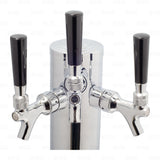 3 Tap Triple Tower Draft Beer CO2 Kegerator Keezer Conversion Kit + 5lb Co2 Tank freeshipping - Star Beverage Supply Co.