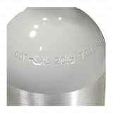 2.5LB CO2 Tank Aluminum Beer Gas Cylinder For Kegerator Keezer DOT CGA320 Valve freeshipping - Star Beverage Supply Co.
