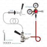 1 Tap Domestic Keg Beer Kegerator Conversion Kit! CO2 Regulator + USA Sankey D Star Beverage Supply Co.