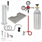 1 Tap Single Tower Ball Lock Home Brew Keg Kegerator Keezer Bar Conversion Kit! Star Beverage Supply Co.