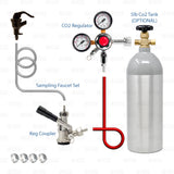 Sankey D Portable Party Beer Keg Tap CO2 Regulator Tank Picnic Dispenser Kit Star Beverage Supply Co.