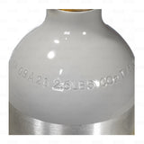 2.5LB CO2 Tank Aluminum Beer Gas Cylinder For Kegerator Keezer DOT CGA320 Valve freeshipping - Star Beverage Supply Co.