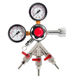 3 Tap Domestic Draft Beer Triple Sankey D Kegerator Conversion Kit 5LB CO2 Tank Star Beverage Supply Co.