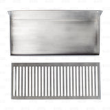 16" Stainless Steel Hanging Drip Tray w/ Removable Grate For Kegerator or Keezer freeshipping - Star Beverage Supply Co.
