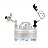 Ball Lock Corny Keg Portable Dispensing Kit Mini Co2 Regulator + Picnic Faucet-Business & Industrial:Restaurant & Food Service:Bar & Beverage Equipment:Draft Beer Dispensing:Keg Pumps-Star Beverage Supply Co.