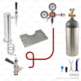 Guinness Nitro Stout Tower Kegerator Keezer Conversion Kit + 5lb Nitrogen Tank Star Beverage Supply Co.