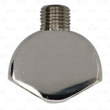 2 Way CO2 / N2 Regulator Output Splitter Y Fitting 1/4" RHT NPT MPT Chrome Star Beverage Supply Co.