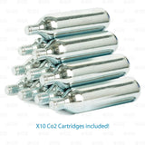 Mini CO2 Regulator Corny Keg Charger with Gauge and Keg Coupler + 3 Cartridges Star Beverage Supply Co.