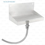 2" Kegerator Drip Tray Drain Kit + 3' Hose Assembly 7/8" (1/2" NPT) Threads Star Beverage Supply Co.