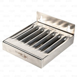 4x4.5" Hanging Drip Tray with Removable Grate Stainless Steel Star Beverage Supply Co.
