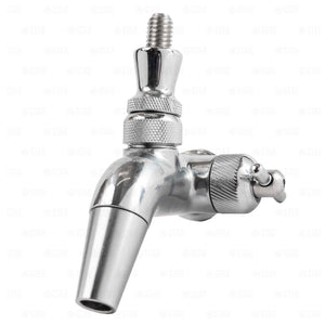 Stainless Steel Flow Control Beer Faucet with Removable Threaded Spout Star Beverage Supply Co.