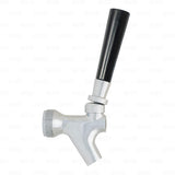 Chrome Beer Faucet Sample Tap + Ball Lock Home Brew Keg Coupler Star Beverage Supply Co.