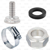 1/4" Kegerator Beer Tubing Hose Barb Shank Tailpiece Set SS304 FOR 3/16" ID Star Beverage Supply Co.
