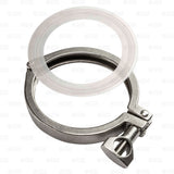 3" Tri Clover Clamp SS304 Stainless for Sankey Keg, Moonshine Distilling Columns Star Beverage Supply Co.
