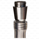 Intertap Stainless Steel 1/2" Threaded Beer Growler Filling Spout Tube Star Beverage Supply Co.