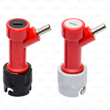 Tall Pin Lock Corny Keg Home Brewing Connector Coupler Set 3/16" 1/4" Barb Star Beverage Supply Co.