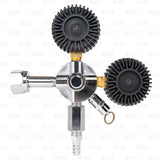 CO2 Regulator for Draft Beer Kegerator Keezer  3/8" Shutoff Barb 0-60PSI CGA320 Star Beverage Supply Co.