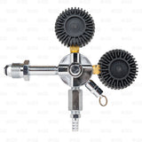 Dual Gauge Nitrogen Nitro Stout Beer Coffee Guinness Gas Regulator CGA580 60PSI Star Beverage Supply Co.