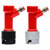 CMB Pin Lock Corny Keg Gas and Liquid Coupler Connector Set - 1/4" MFL Threads