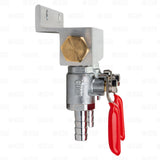 2 Way Co2 Gas Manifold Splitter Distributor Draft Beer Kegerator 5/16" Shutoffs Star Beverage Supply Co.