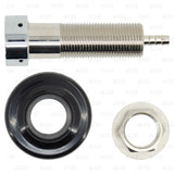 4" Stainless Steel 304 Draft Beer Kegerator Faucet Shank with 1/4" Hose Barb Star Beverage Supply Co.