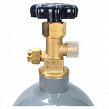 5LB CO2 Tank Aluminum Gas Cylinder For Kegerator Keezer USA DOT CGA320 Valve Star Beverage Supply Co.