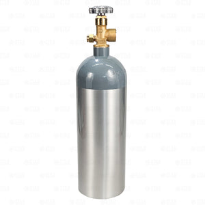 5LB 20cf Aluminum Nitrogen Gas Tank Beer Coffee Beverage Cylinder CGA580 CGA 580 Star Beverage Supply Co.