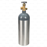 5LB 20cf Aluminum Nitrogen Gas Tank Beer Coffee Beverage Cylinder CGA580 CGA 580 Star Beverage Supply Co.