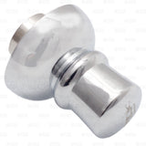 Beer Tap Handle Top Hat Finial Cap Topper Chrome Finish 5/16" Threads Star Beverage Supply Co.