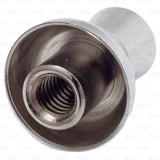 Beer Tap Handle Top Hat Finial Cap Topper Chrome Finish 5/16" Threads Star Beverage Supply Co.