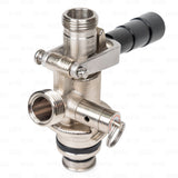 U System Keg Coupler Tap Chrome Brass Nitro Guinness, Kilkenny, Harp, Smithwicks Krome Dispense
