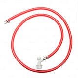 5' Corny Keg Co2 Gas Charger Line + Connector Coupler Ball Lock Home Brewing Star Beverage Supply Co.