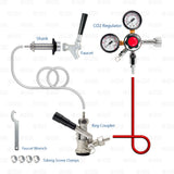 1 Tap Domestic Keg Beer Kegerator Conversion Kit! CO2 Regulator + USA Sankey D Star Beverage Supply Co.