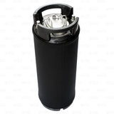 AEB 5 Gallon Stainless Steel Ball Lock Home Brewing Beer Keg with Neoprene Insulating Parka A.E.B.