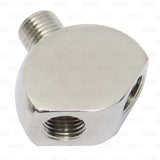 2 Way CO2 / N2 Regulator Output Splitter Y Fitting 1/4" RHT NPT MPT Chrome-Business & Industrial:Restaurant & Food Service:Bar & Beverage Equipment:Draft Beer Dispensing:Couplers, Hoses & Fittings-Star Beverage Supply Co.