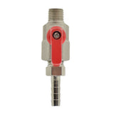 3/8" Barb Co2 Regulator Shutoff Valve Kegerator Keezer Shut Off-Home & Garden:Food & Beverages:Beer & Wine Making-Star Beverage Supply Co.