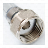 5' Jumper Line Shank Connector Hose with Hex Nuts for Beer Keg Jockey Box-Star Beverage Supply Co.