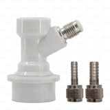 1/4" MFL Threaded Ball Lock Corny Keg Connector Coupler Set + Hose Barb Sets freeshipping - Star Beverage Supply Co.
