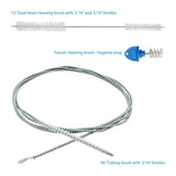 3 Piece Faucet / Tubing Cleaning Brush Kit for Draft Beer Systems and Kegerators freeshipping - Star Beverage Supply Co.