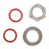 Weldless Stainless Steel Bulkhead DIY Home Brew Brewing Kettle Adapter Kit 1/2" freeshipping - Star Beverage Supply Co.