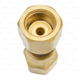 Nitrogen Regulator to CO2 Tank Adapter Fitting CGA320 to CGA580 Brass Coupler freeshipping - Star Beverage Supply Co.